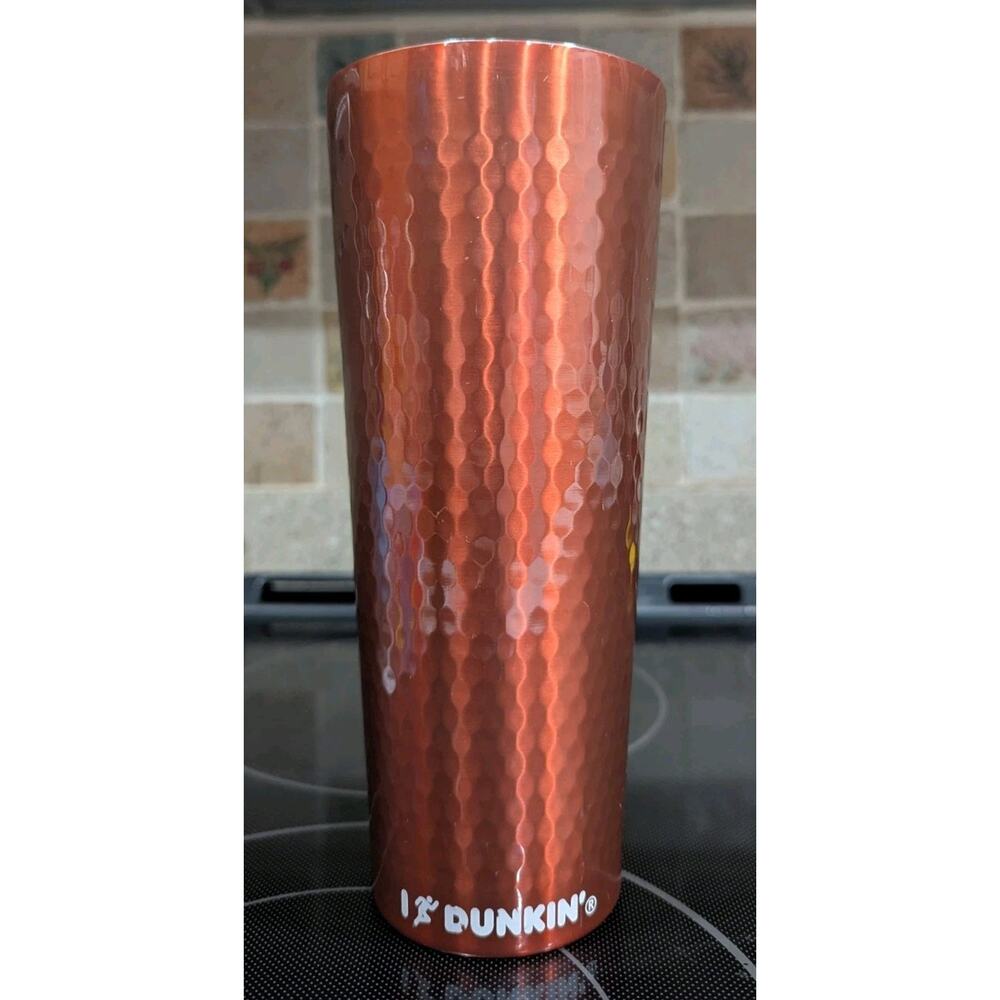 Dunkin Donuts Stainless Insulated Cup 24 Oz No Lid/Straw